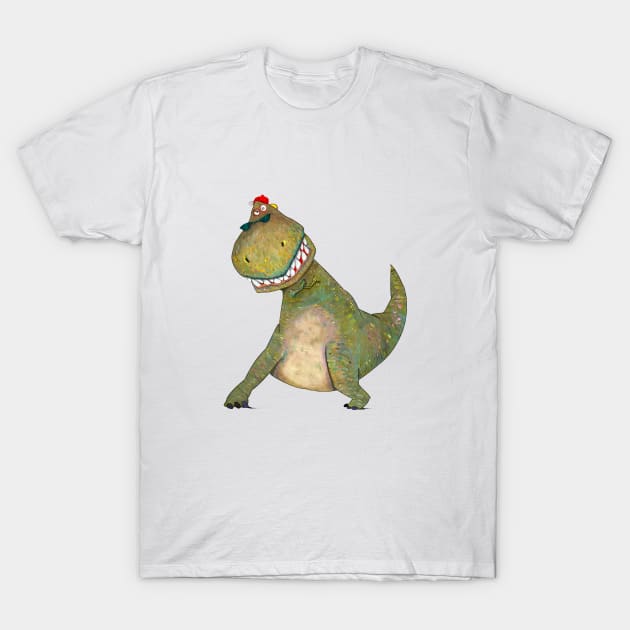 Dino swagger. T-Shirt by GarrinchaToonz